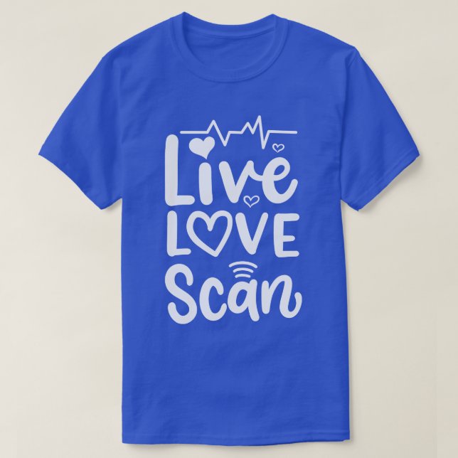 T-shirt Sonographe Ultrasound Tech (Design devant)