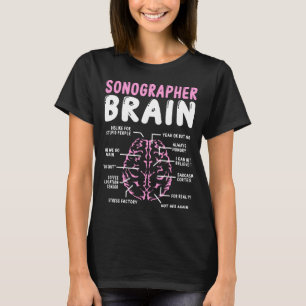 T-shirt Sonographer  for Work Sonography Accessoires