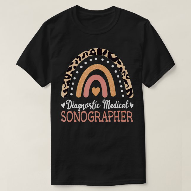T-shirt Sonographie Médicale diagnostique (Design devant)