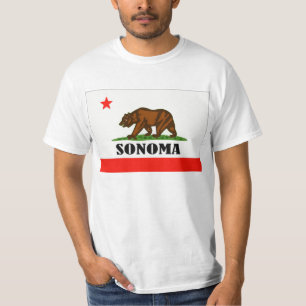 T-shirt Sonoma, la Californie