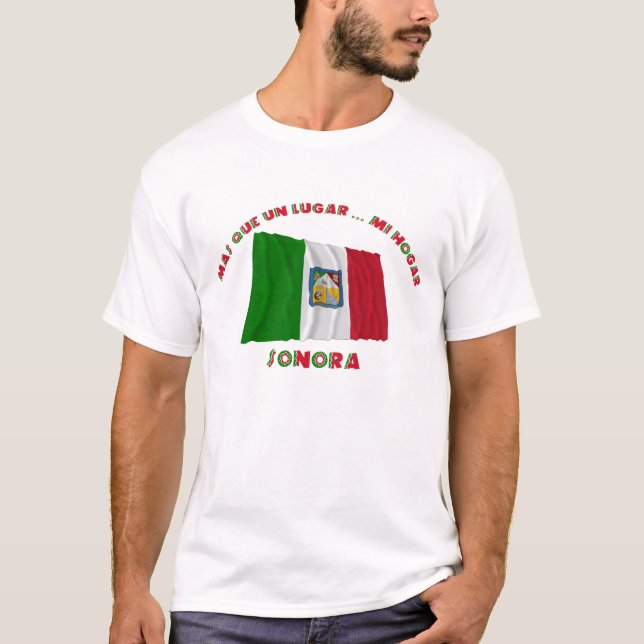 T-shirt Sonora - l'ONU Lugar… MI Hogar de Más Que (Devant)