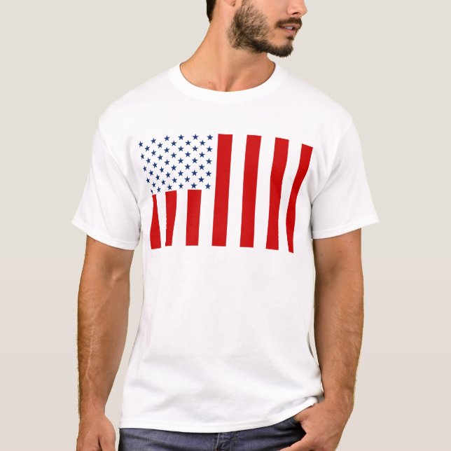T-shirt Sons of Liberty Variation du drapeau civil américa (Devant)
