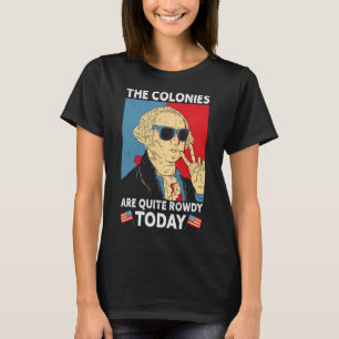 T-shirt Sont assez bruyante Fête de l'indépendance Drôle 4