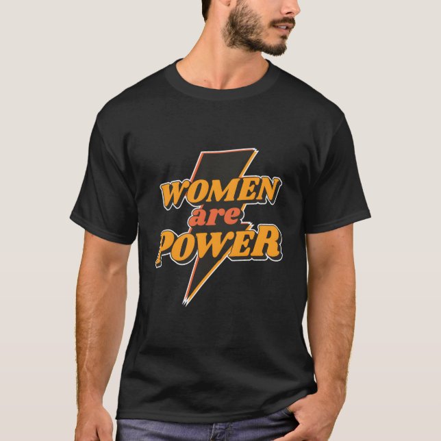 T-shirt Sont des boulons d'alimentation (Devant)