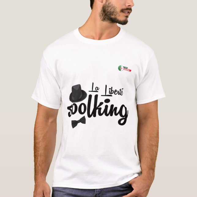 T-shirt soolking de l'art 02 de salim de Liberté (Devant)