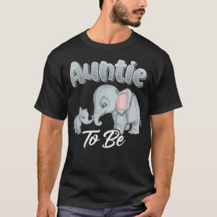 T-shirt Soon Auntie To Be Elephants