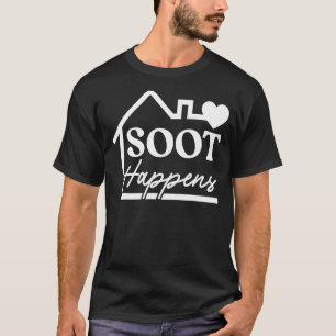 T-shirt Soot se produit Profession Cheminée Chimney Sweepe