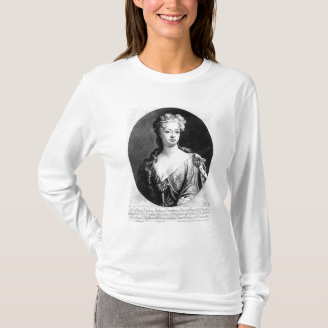 T-shirt Sophia Dorothea, reine de la Prusse (Devant)