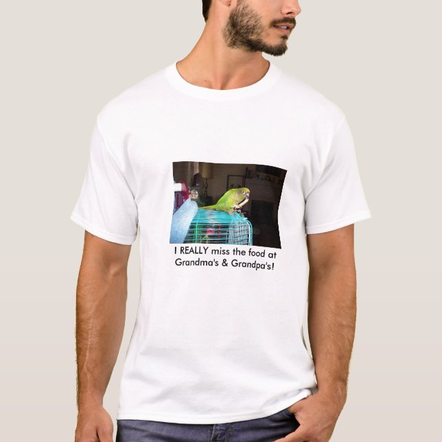 T-shirt Sophie :  JE manque VRAIMENT la nourriture à… (Devant)