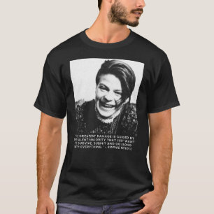 T-shirt Sophie Scholl - FreeThinker Freigeist Patriot