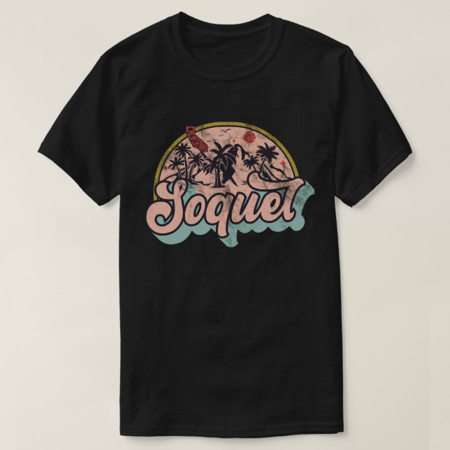T-Shirt Soquel, Californie (Design devant)