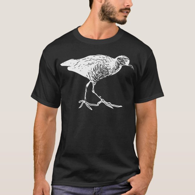 T-shirt Sora Carolina Rail Blanc (Devant)
