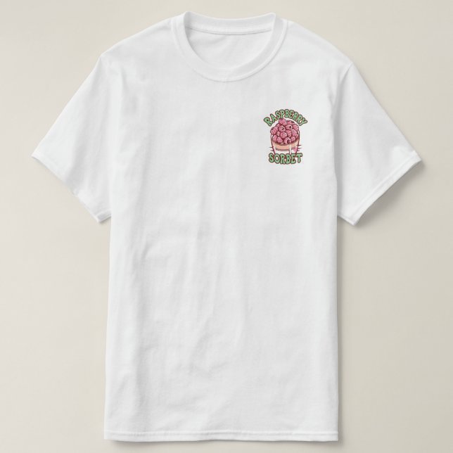 T-shirt Sorbet framboise (Design devant)