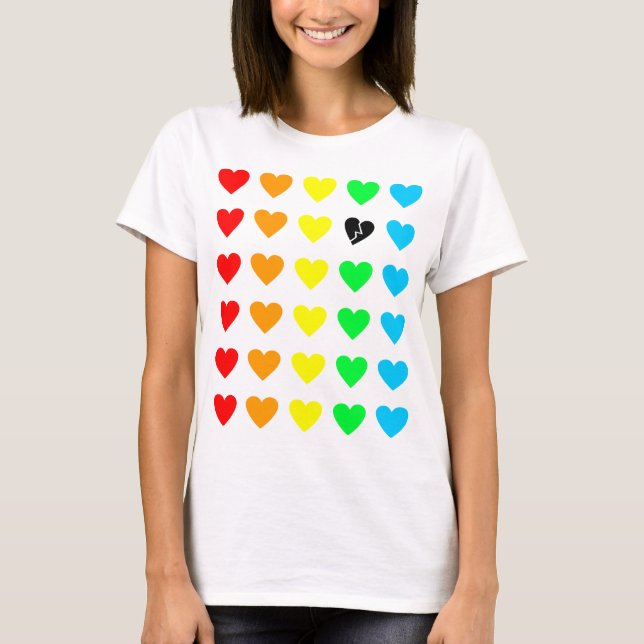 T-shirt sorcellaire de l'amour (Devant)