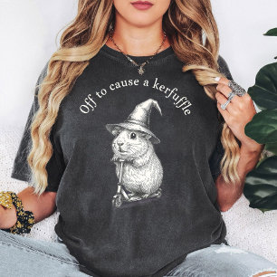T-shirt Sorcier de cochons d'Inde Scooter Pagaille Drôle d