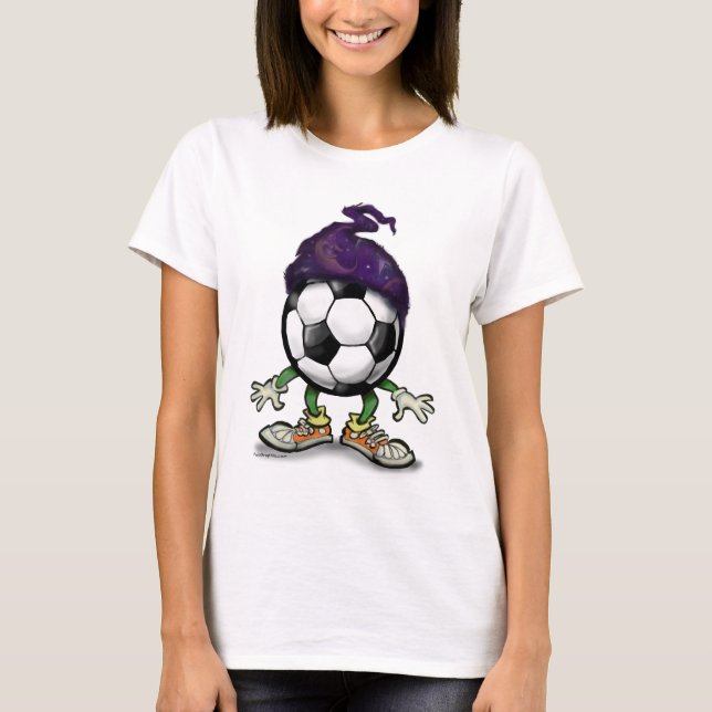 T-shirt sorcier de football (Devant)