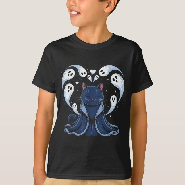 T-shirt Sorcier de Mème de Chat Soky Fantastique Kitty  (Devant)