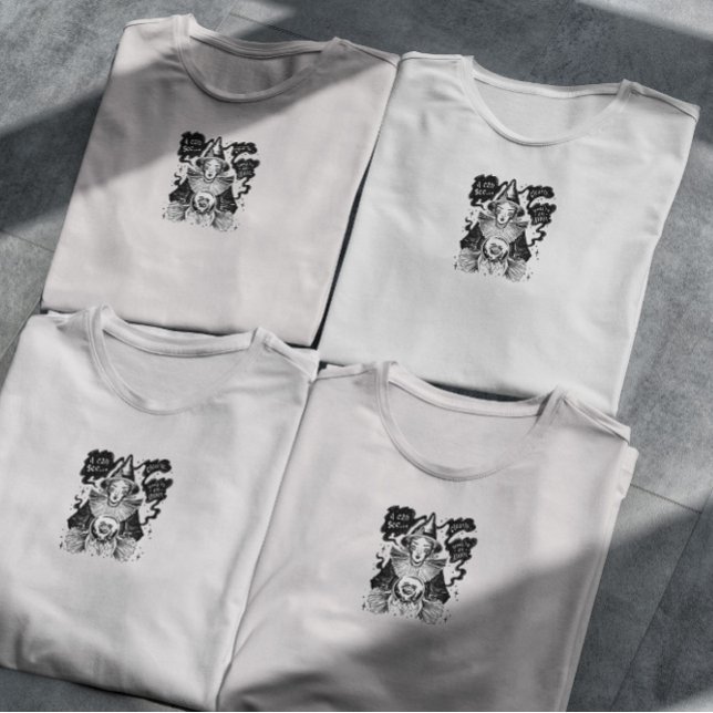 T-shirt Sorcière à boule de cristal (Créateur téléchargé)