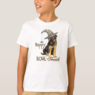 T-shirt sorcière berger allemand