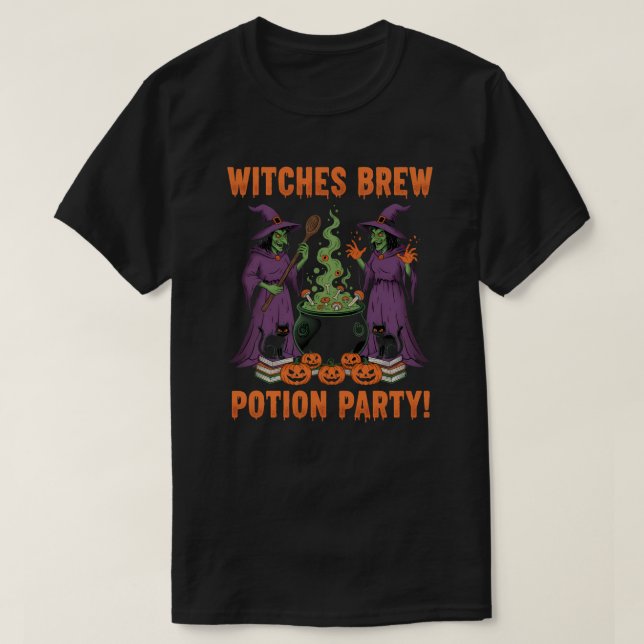 T-shirt Sorcière Brew (Design devant)