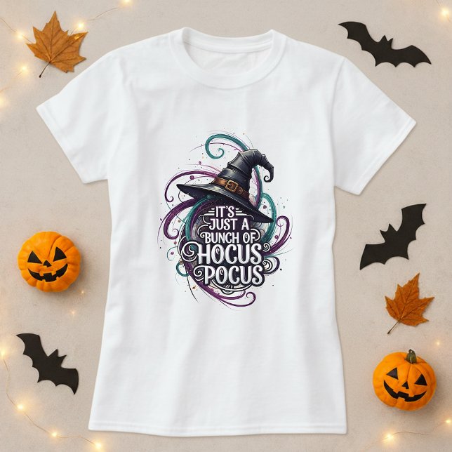T-shirt Sorcière Casquette magique Hocus Pocus Spell (Créateur téléchargé)