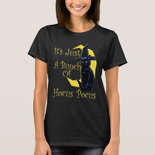 T-shirt Sorcière Ce n'est qu'une bande de Hocus Pocus Mer  (Devant)