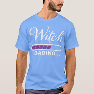 T-shirt Sorcière Chargement Pentagram Witchcraft Stylo Mag
