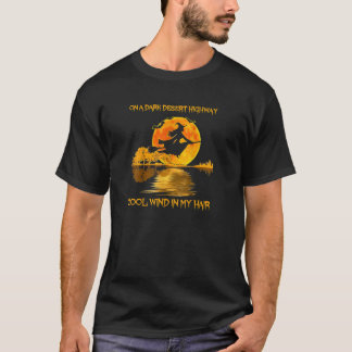 T-shirt Sorcière chevauchant des balais sur une autoroute 