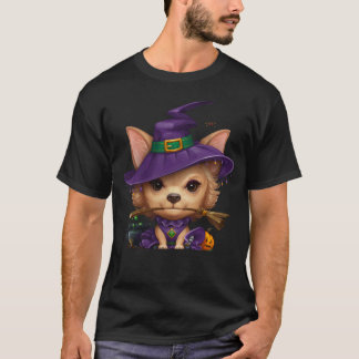 T-shirt sorcière Chihuahua