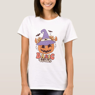 T-shirt Sorcière de base rétro - Halloween