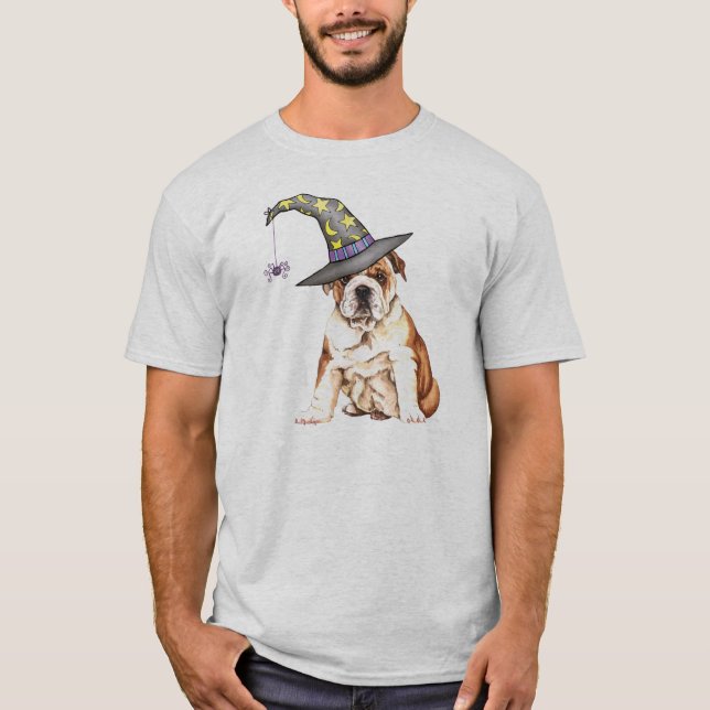 T-shirt Sorcière de bouledogue (Devant)