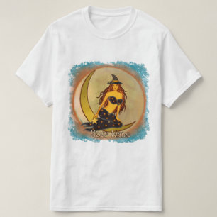 T-shirt Sorcière de la Lune Noire