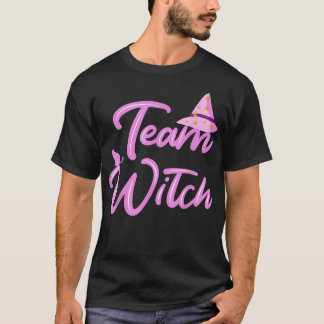 T-shirt Sorcière de l'équipe Halloween