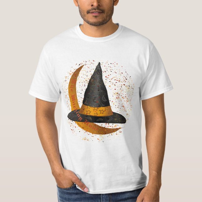 T-shirt Sorcière de l'heure de sorcière (Devant)