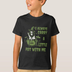 T-shirt Sorcière de mauvaises herbes féminines Sorcière dr