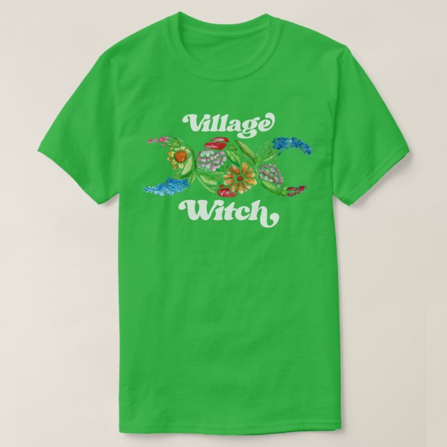 T-shirt Sorcière de village (Design devant)