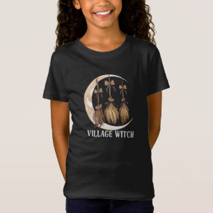 T-Shirt Sorcière de village gothique occulte wicca païen n
