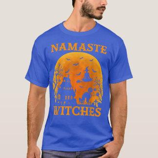 T-shirt Sorcière de Yoga Retro vintage Namaste sorcières H