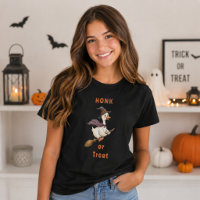 Sorcière d'Halloween Oie Coin-coin ou Friandise Fe