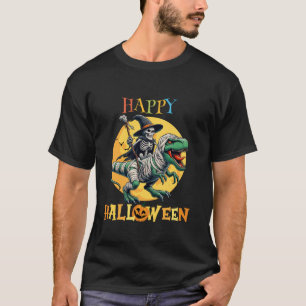 T-shirt Sorcière effrayant Monter maman Dinosaur T Rex Hap