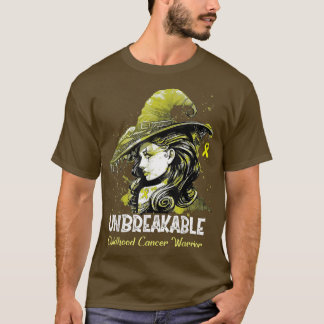 T-shirt Sorcière Enfance Cancer Guerrier Sensibilisation U