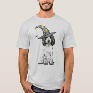 T-shirt Sorcière Espagnol Cocker anglais