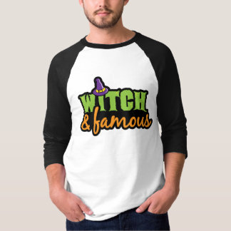 T-shirt Sorcière et célèbre