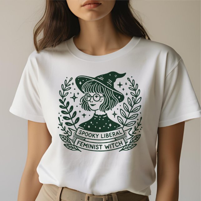 T-shirt Sorcière féministe libérale éffrayante (Créateur téléchargé)