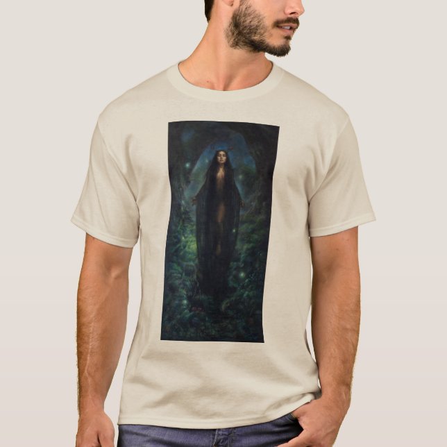 T-shirt Sorcière forestière (Devant)