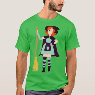 T-shirt Sorcière forestière