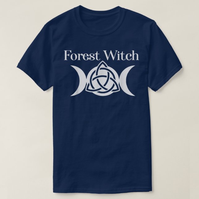 T-shirt Sorcière forestière Wicca 851  (Design devant)