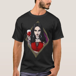 T-shirt Sorcière gothique