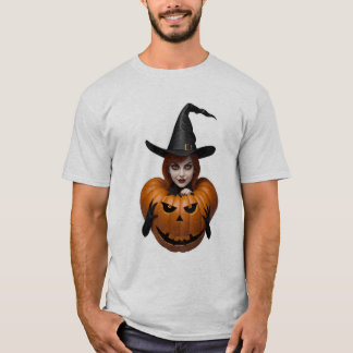 T-shirt sorcière Halloween