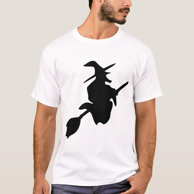 T-shirt sorcière halloween (Devant)